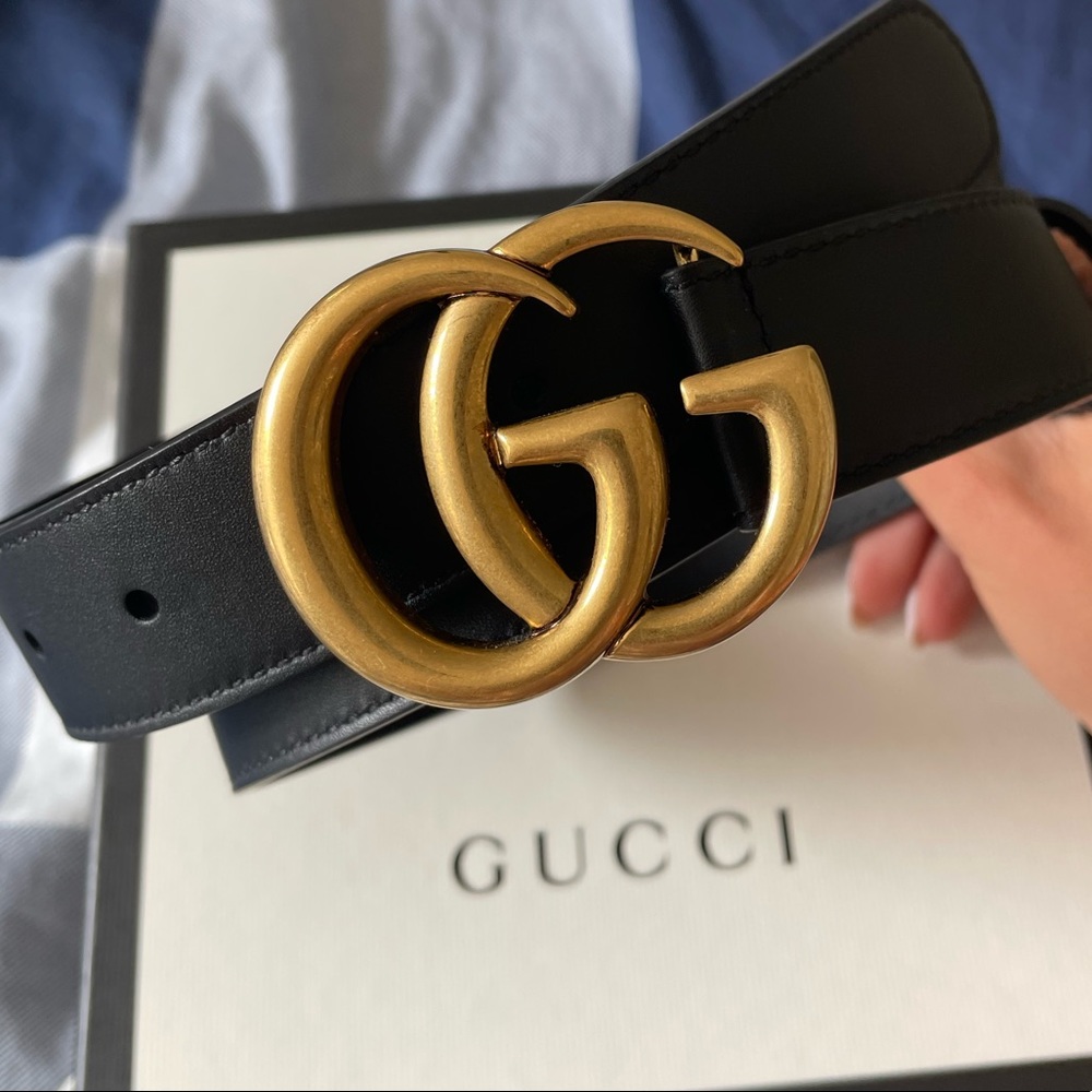 Gucci GG black belt